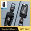 2026 Hot For Toyota Hub Caps Newly Car Key Case Cover Protective Shell Auto Accessories For Toyota Avensis Auris Camry Corolla I