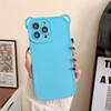 Cute Bear Ear Matte Liquid Silicone Phone Case For Iphone 13 12 11 14 Pro Max Xs X 7 8 Plus Cartoon Cover Camera Lens Protection