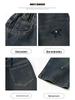 Girls' 2025 Fleece-Lined Wide-Leg Denim Pants - Autumn/Winter Style