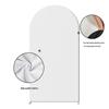 Birthday Party U-Shaped Elastic Arch Cover for Decorative Photography Scenes