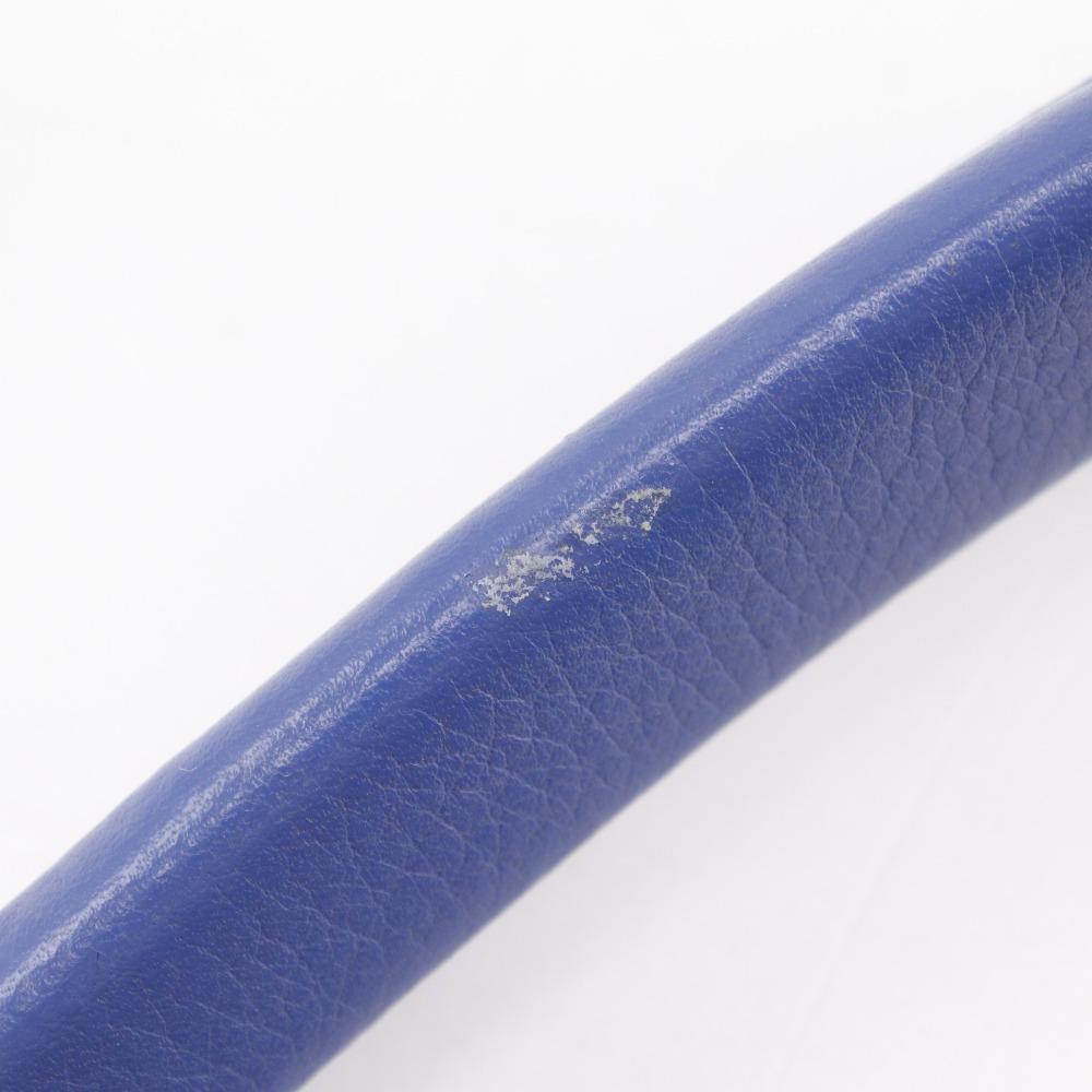 LOUIS VUITTON CAPCSINE MM Handbag Parnasea Blue / white/Taurillon Clemence Leather Women Used