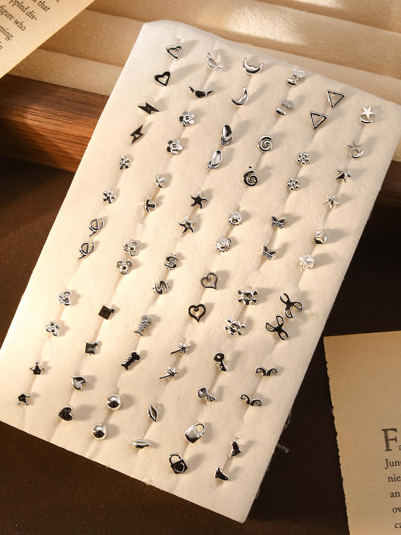 Нежный Цвет Точечные Сверла Капельное Масло Геометрические Пластиковые Ушные Иглы Студенческие Затычки для Ушей Простые Серьги Гвоздики Серьги-Гвоздики Микс