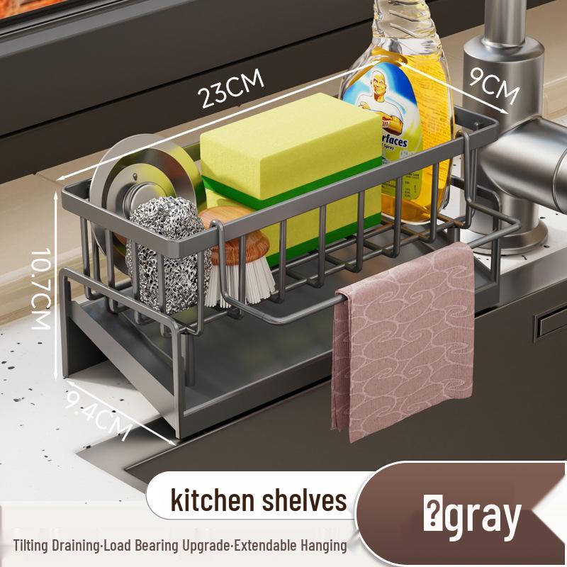 Multi-functional Kitchen Sink Storage & Draining Rack