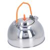 Portable Camp Tea Pot 304 Stainless Steel Heat Insulation Prevent Scald Mini Tea Kettle for Outdoor Picnic Fishing
