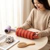 Large Capacity Hair Dryer Storage Bag Dustproof Stripe Design Hair Tool Organizer Pouch Multi-Functional Lightweight