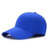Classic Unisex Plain Baseball Cap with Adjustable Metal Buckle Closure, 100% Cotton and Multiple Colors Available