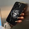 M-Medusa- Griechische- Mythologie Handyhülle Für iPhone 17,16,15,14,13,12,11 Plus Pro Max Farbige Silberne Handyhülle