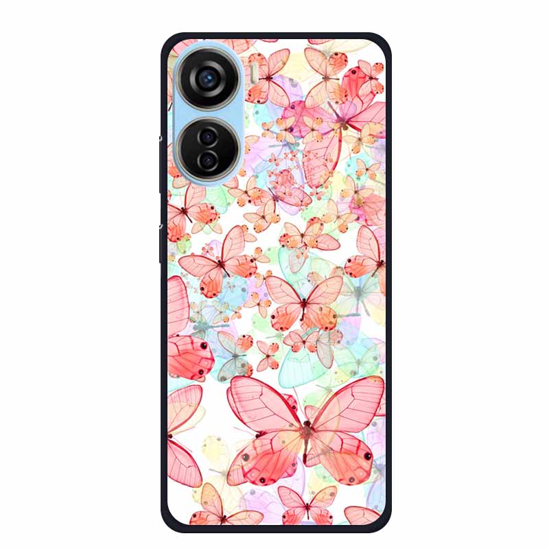 Cool Silicone Cover for ZTE Blade V40 Design Case Printed Fashion Soft Back Cover for ZTE Blade V40Design Case Protective Shells