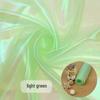 Seven-Color Iridescent Gauze Fabric for Costumes and Wedding Decor