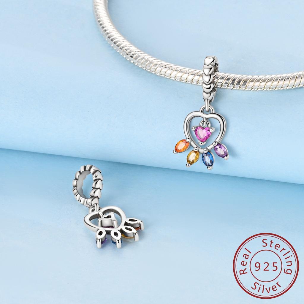 Copper Charms Star Lover Bee Beads Fit Original Bracelet Pendants Diy Fine Jewelry Woman Gift