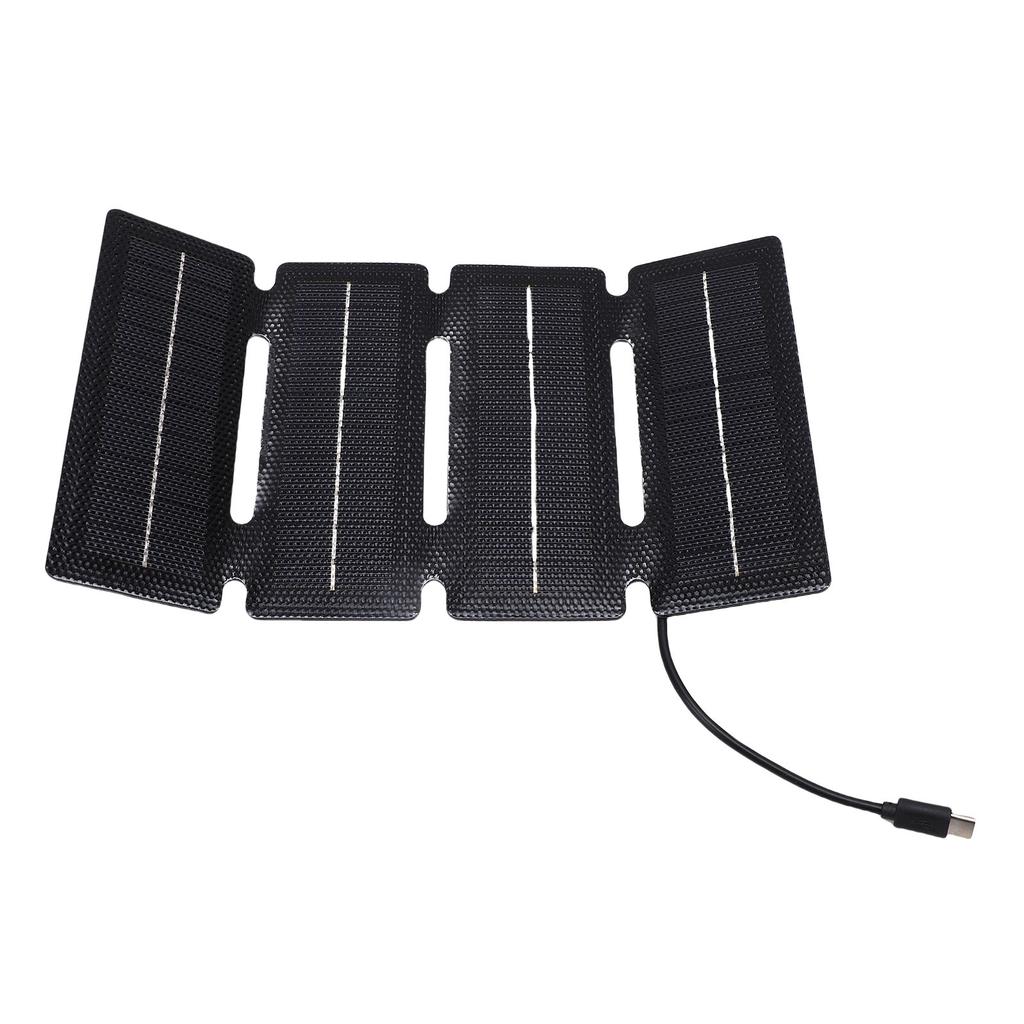 20W Solarpanel,   Dünnes faltbares Solar   141g mit Typ C ETFE monokristallines Solarpanel für Reisen im Freien