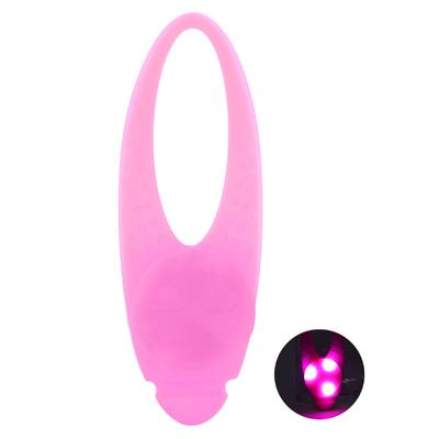 Hunde Halsband Anhänger Licht Wasserdicht Hunde Halsband Anhänger LED Sicherheitslicht mit Edelstahl