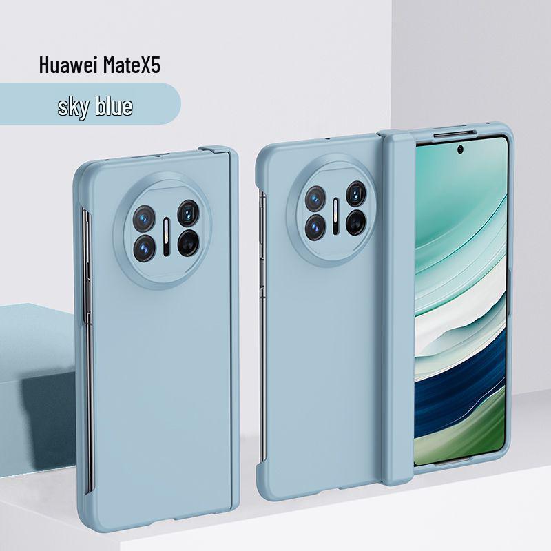 

Foldable Screen Protective Case for Huawei MateX3 - Skin-feel, Anti-drop, Full Coverage for Men and Women Huawei Mate X5 небесно-голубой
