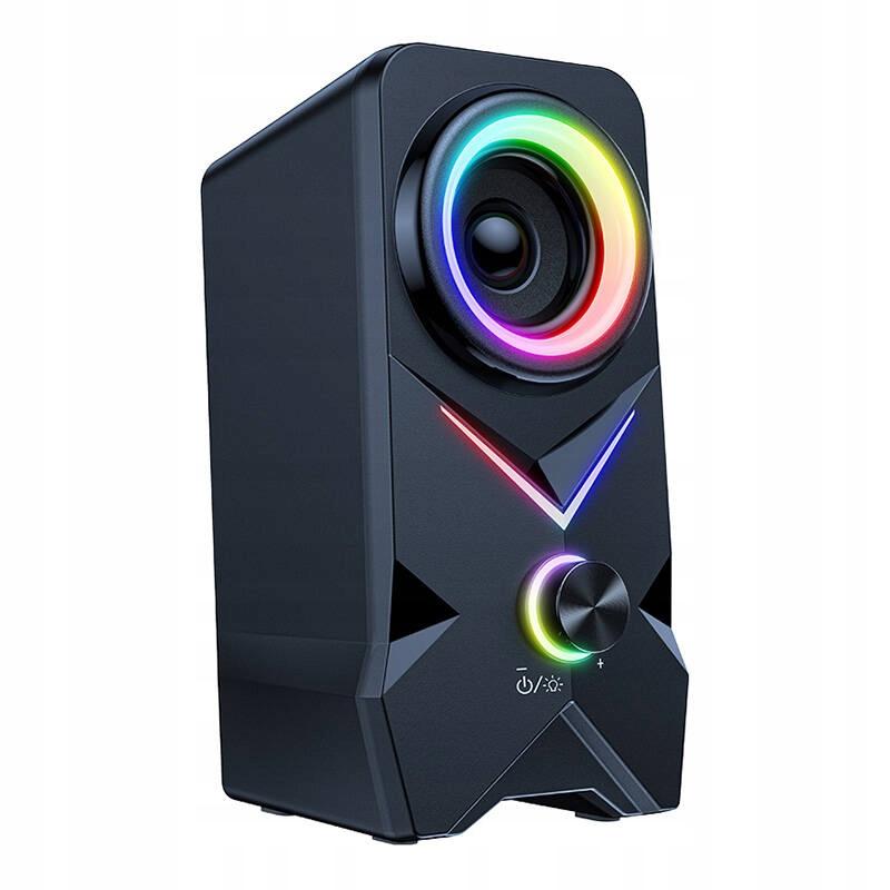 Głośniki komputerowe Onikuma L2 2.0 bluetooth USB z podświetleniem RGB 10W