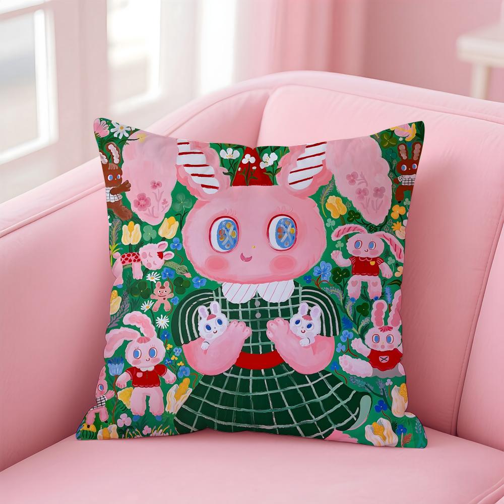 Niedlicher K-Kima Kissenbezug Bequemer Wendekissenbezug Ideal für Auto Sofa Schlafzimmer & mehr