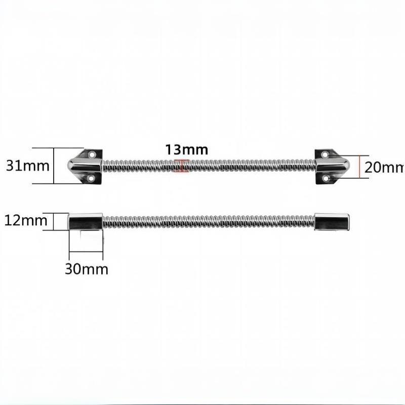 20/30Cm Door Loop Cable Protector Door Window Anti-Pinch Wire Protector For Access Control Home Wiring Installation Renovation