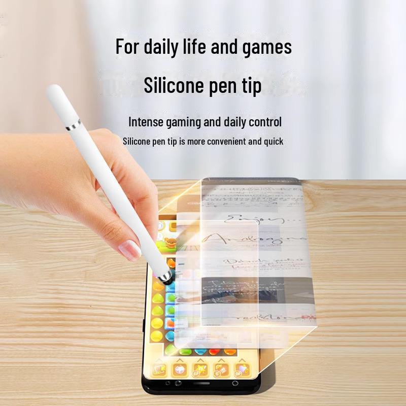 Kapacitní stylus s dvojitým hrotem pro úpravy, kreslení a kancelářské použití na telefonech a tabletech
