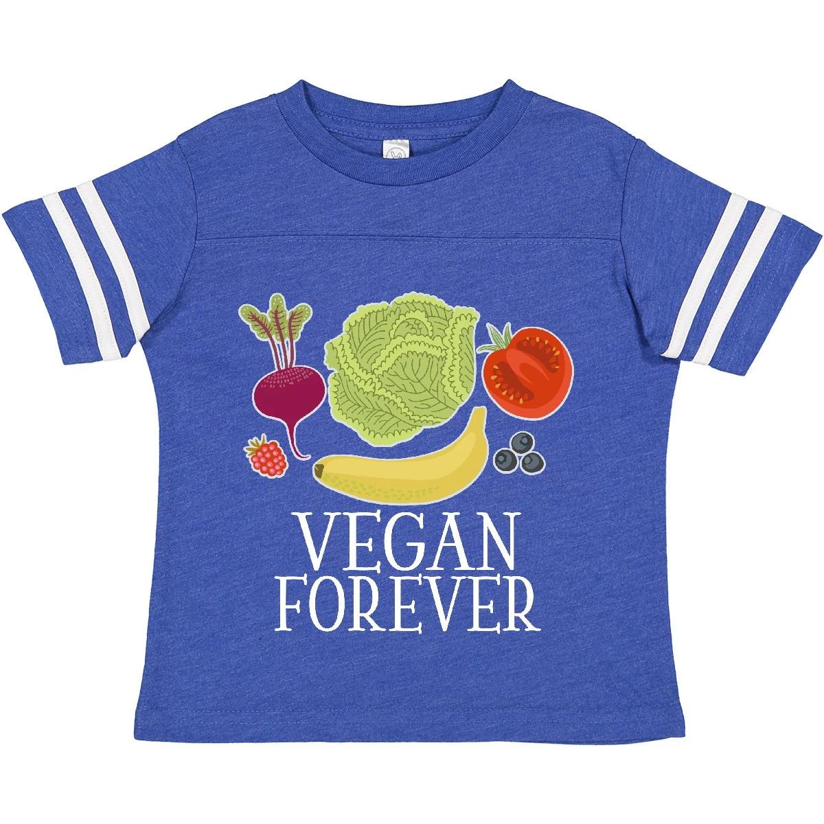 Inktastic Vegan Forever Healthy Eating Toddler T-Shirt Vegetarian Food Veggies 140