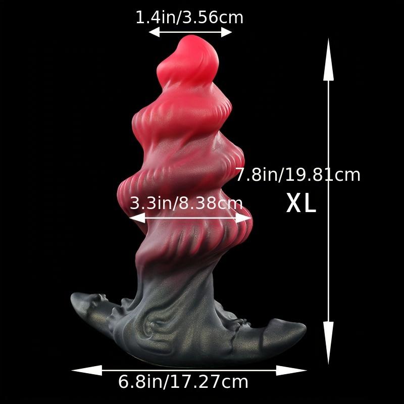 Wearable Silicone Plug, Spiral Texture Design, Soft Liquid Silicone, Flexible Comfortable Fit, Premium Collection, Discreet Packaging
