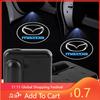 2025 Hot 2pcs Car Door LED Welcome Courtesy Shadow Projector Lamp Logo Light For Mazda 2 3 4 5 6 7 8 323 626 CX-3 5 8 9 MX-5 30
