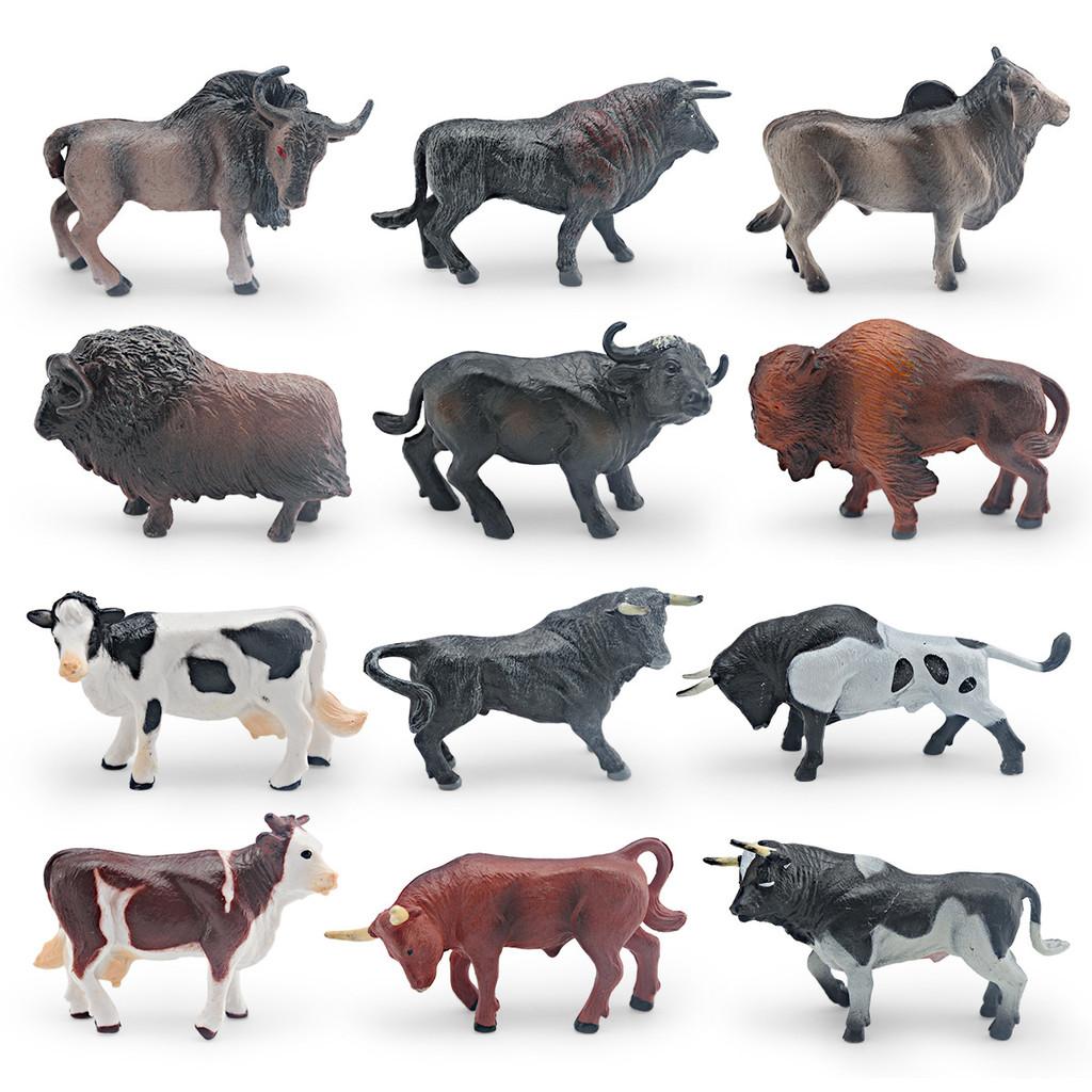 Miniature Wildlife Animal Models Pvc Craft Set For Kids Education And Collecting