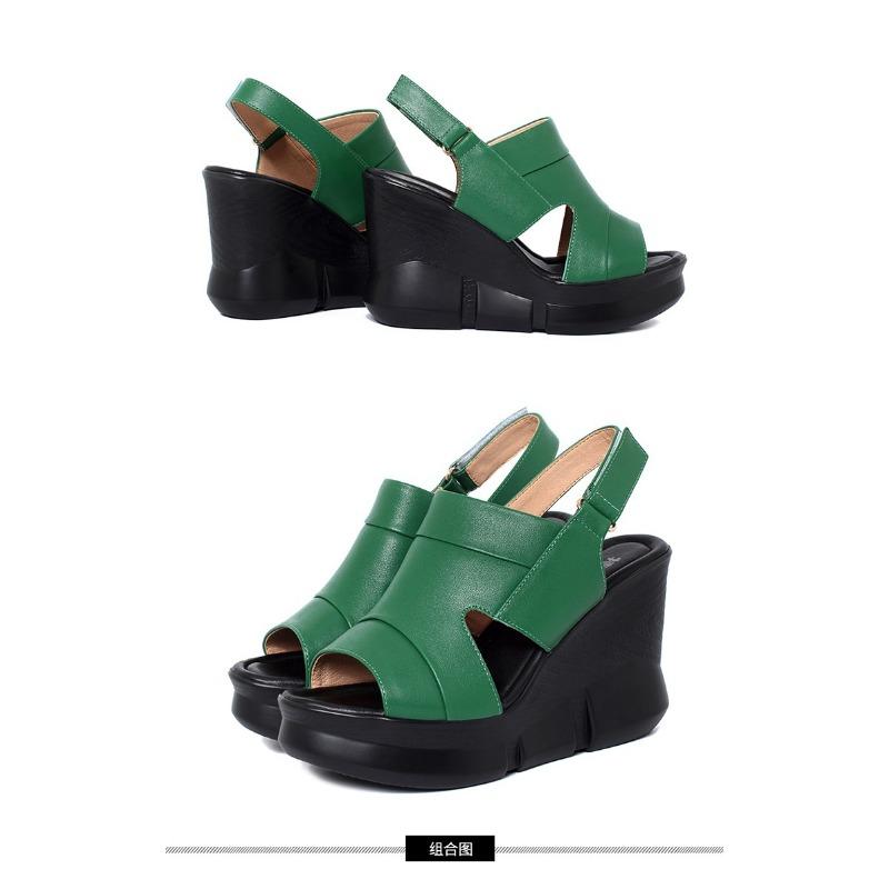 Women's Peep Toe Platform Sandals