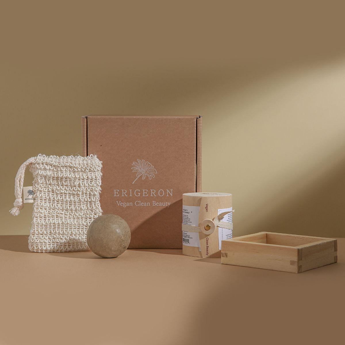 All-in-One Vegan Shampoo Bar Green Starter Set
