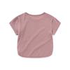 Summer Children's Fashionable Loose Cotton Short Sleeved T-shirt Candy Colored Top