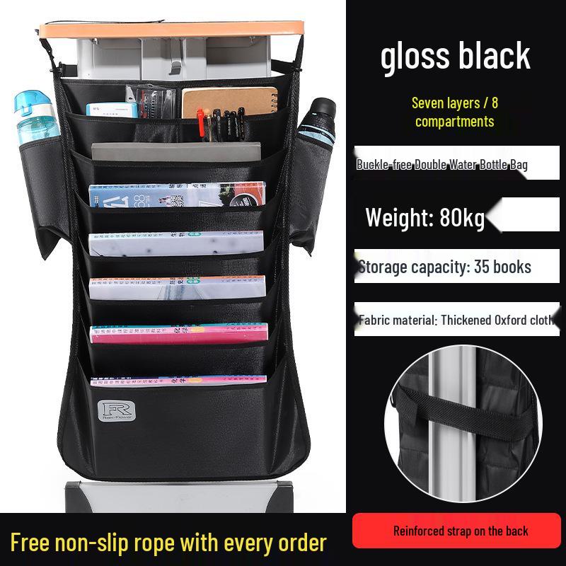 Large Capacity Hanging Desk Book Bag for Students