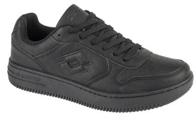 Lotto Paliot OC, Unisex Black Sneakers