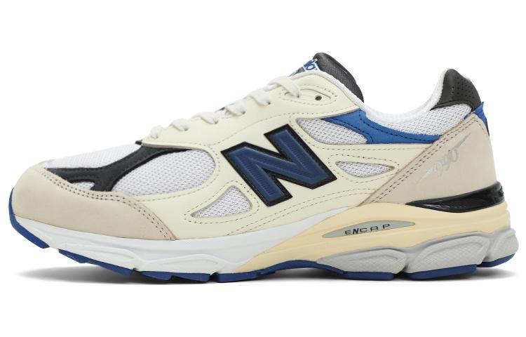 990v3 Тедди Сантис x 990v3 New Balance Сделано в США  Белый Синий  M990WB3 37