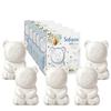 Softsens Kids Soap Teddy 75g Pack Of 5 Gentle Nourishing Moisturizing Animal Shape Bar Soap For Toddlers Kids Age 2-10