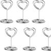 Elegant Mini Card Holder: Desktop Number, Photo Clip, Wedding Decoration