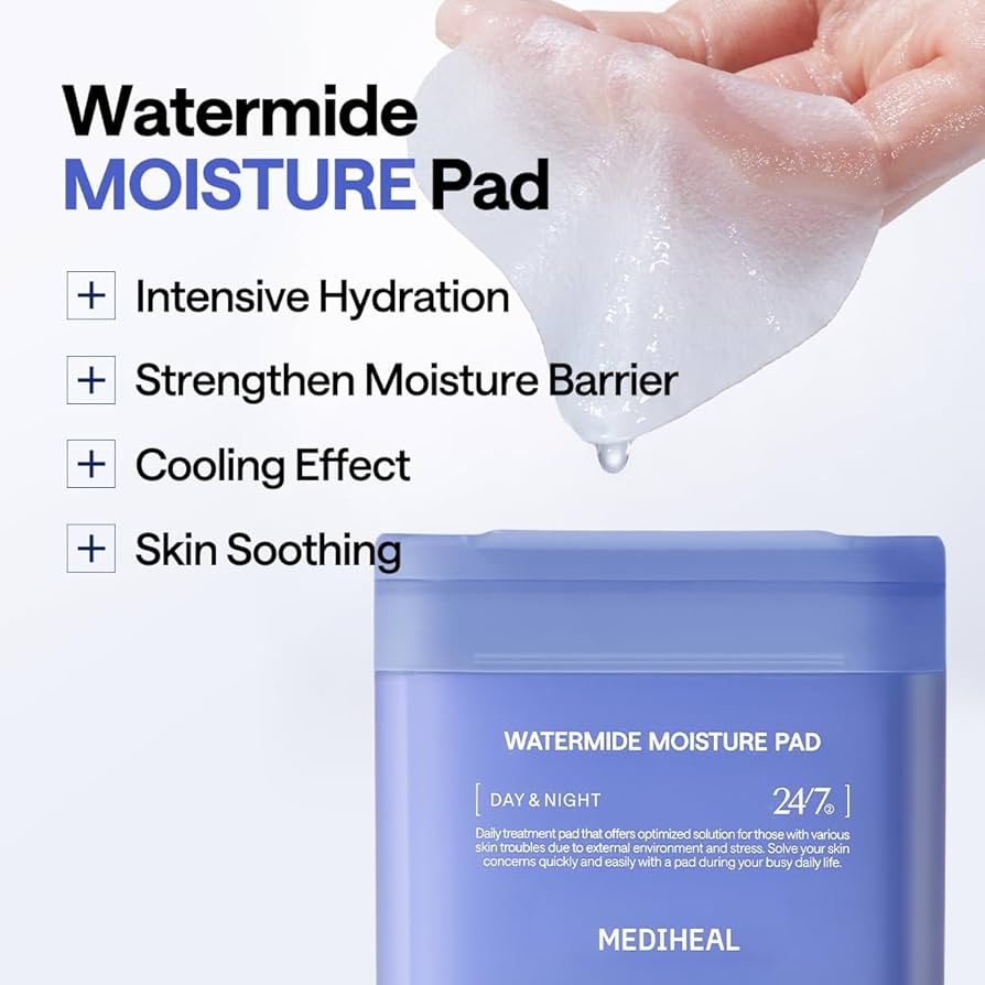 Watermide Feuchtigkeitspad 100 Stück/180ml