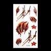 3D Halloween Blutige Narbe Temporäre Tattoo Aufkleber Cosplay Körper Kunst Make-Up Aufkleber