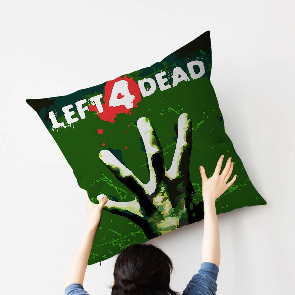 Game Left 4 Dead Pillow Cover Sofa Cushion Cover Home Room Decoration Children Gift