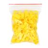 100 Stück Vogel Tauben Fußringe 10 Farben Innendurchmesser 8mm Kunststoff Tauben Clip Ring Taube Taube Wachtel Fußring