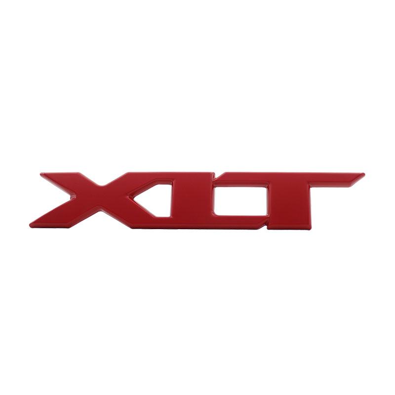 

3D Premium XLT Letter for car Fender trunk Rear Bonnet Decal Emblem Badge Sticker Accessories red