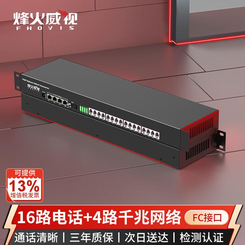 Fenghuo Weishi Telephone PCM Optical Transceiver