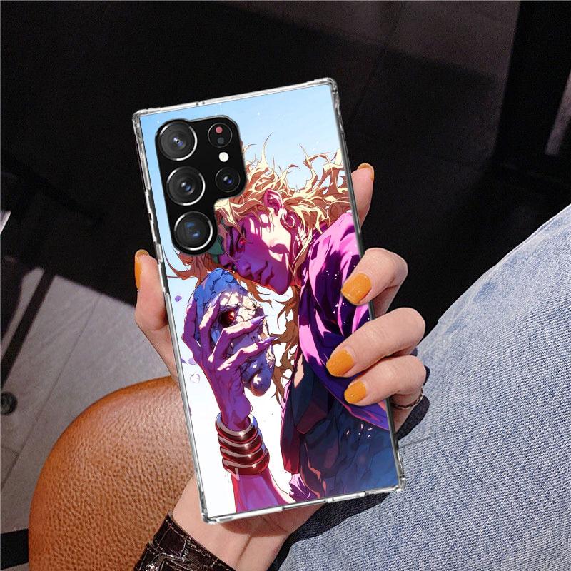 JoJo Adventure Dio Diego Brando Phone Case For Samsung Galaxy S24 S25 Edge S26 Ultra S23 S22 S21 Plus S20 FE + Personalized Prin