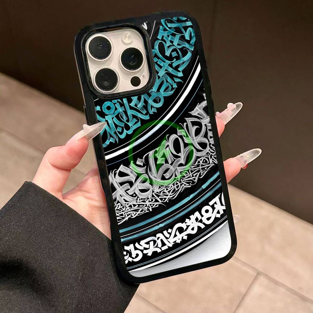 Pokras Lampas Art Graffiti For Magsafe Case For IPhone 17 16 Pro Max 15 14 Plus 13 12 11 Wireless Charging Phone Cover