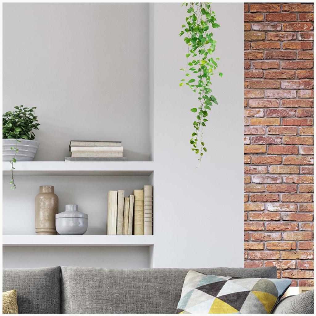 Les Trésors De Lily [R6016] - Sheet of Stickers 'Ivy' Green - 20x70 Cm