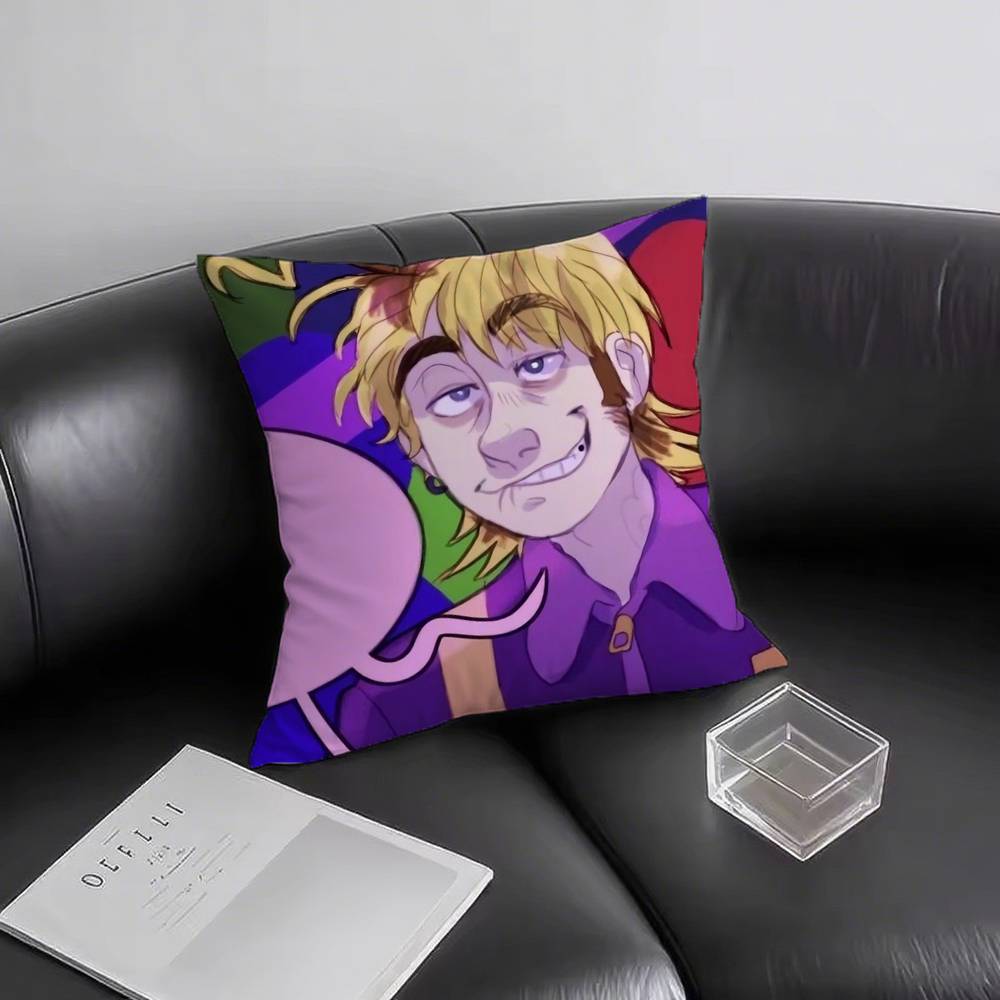 1pc Blueycapsules Pillow Case Square Bedroom Sofa Leisure Comfort Cushion Car Living Room Home Decoration