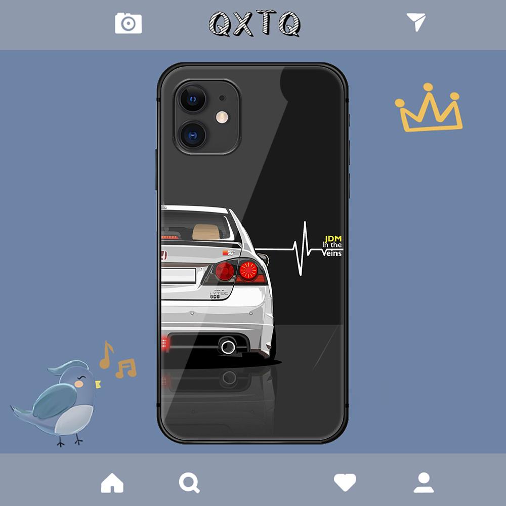 GTR Japan Fshion Sports Car Case For iPhone Samsung Galaxy Redmi Note S 17 16 15 14 13 20 24 25 54 Pro Max Ultra Fe Tempered Glass Cover