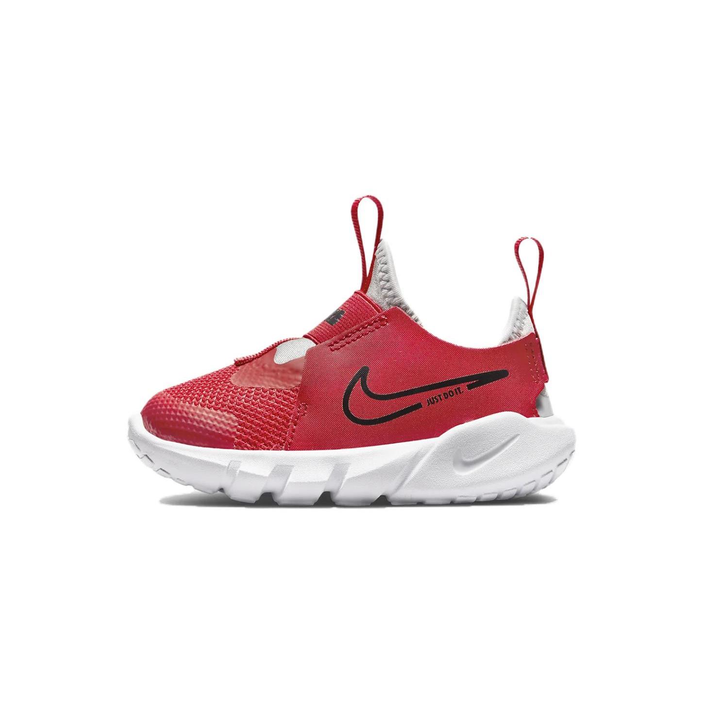 

Новые дышащие нескользящие кроссовки Nike Flex Runner 2 для малышей, красно-сине-серые с черным, для младенцев и малышей DJ6039-607 27