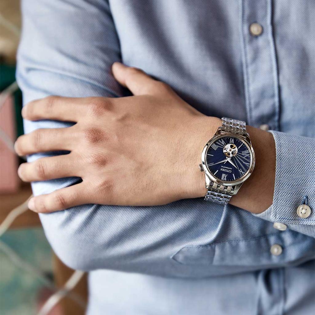 Citizen Hodinky Open Heart Automatic Sapphire Nerezová ocel NH9130-84L