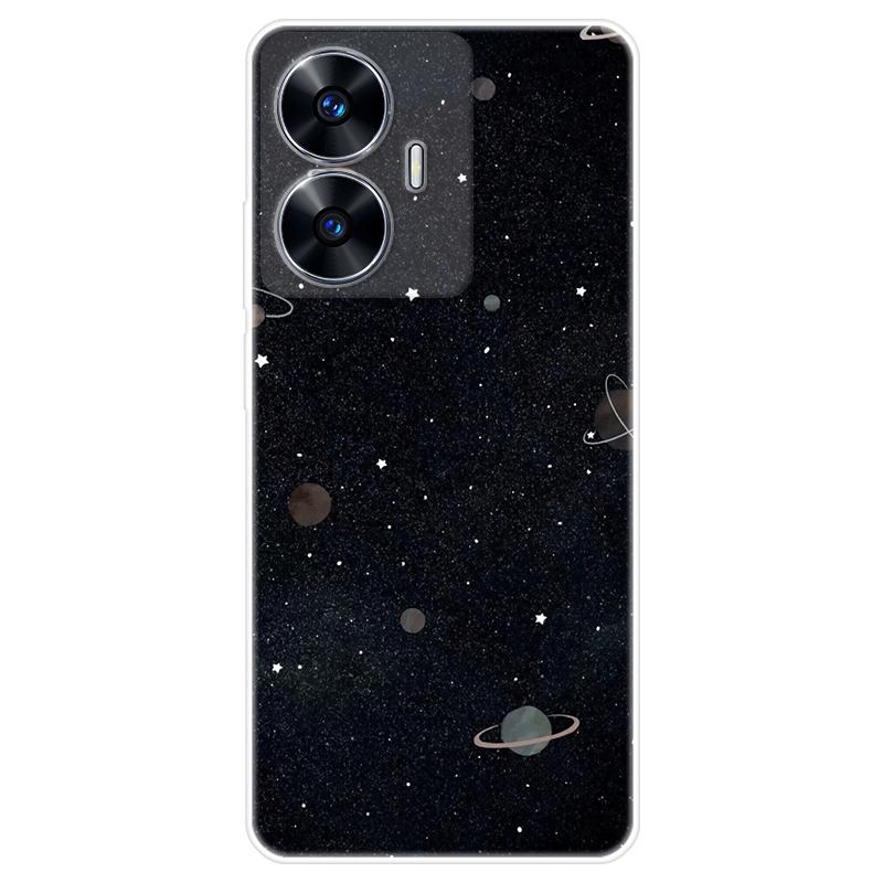 

Для Realme C55 C55 RealmeC55 RMX3710 Чохол М яка силіконова задня кришка Мультяшний чохол для телефону Диверсифікація For Realme C55