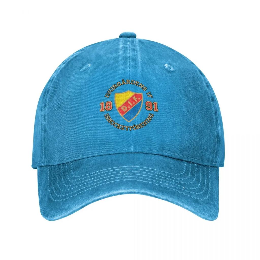 Djurgrdens IF Hockey T Baseball Cap New In Hat Thermal Visor GentleUnisex Hat Fashion Beach Women Unisexs