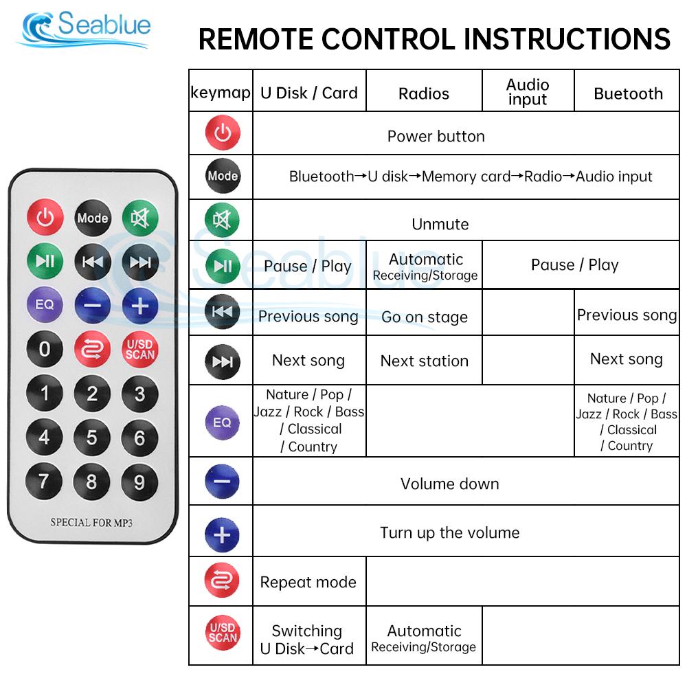 DC 5V 12V Car MP3 WMA/WAV/APE Decoder Board Audio MP3 Player USB TF FM Radio Module Wireless Bluetooth 5.0 For Car