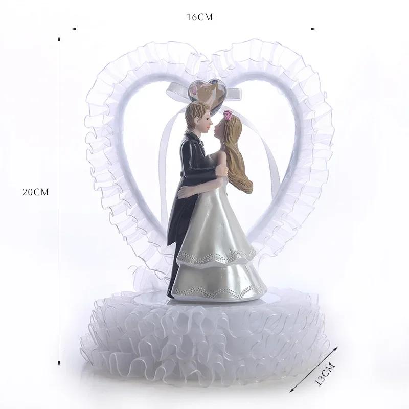 Kawaii Flatback Decoration for Valentine's Day, Girlfriend Birthday, Wedding, Baking Cake